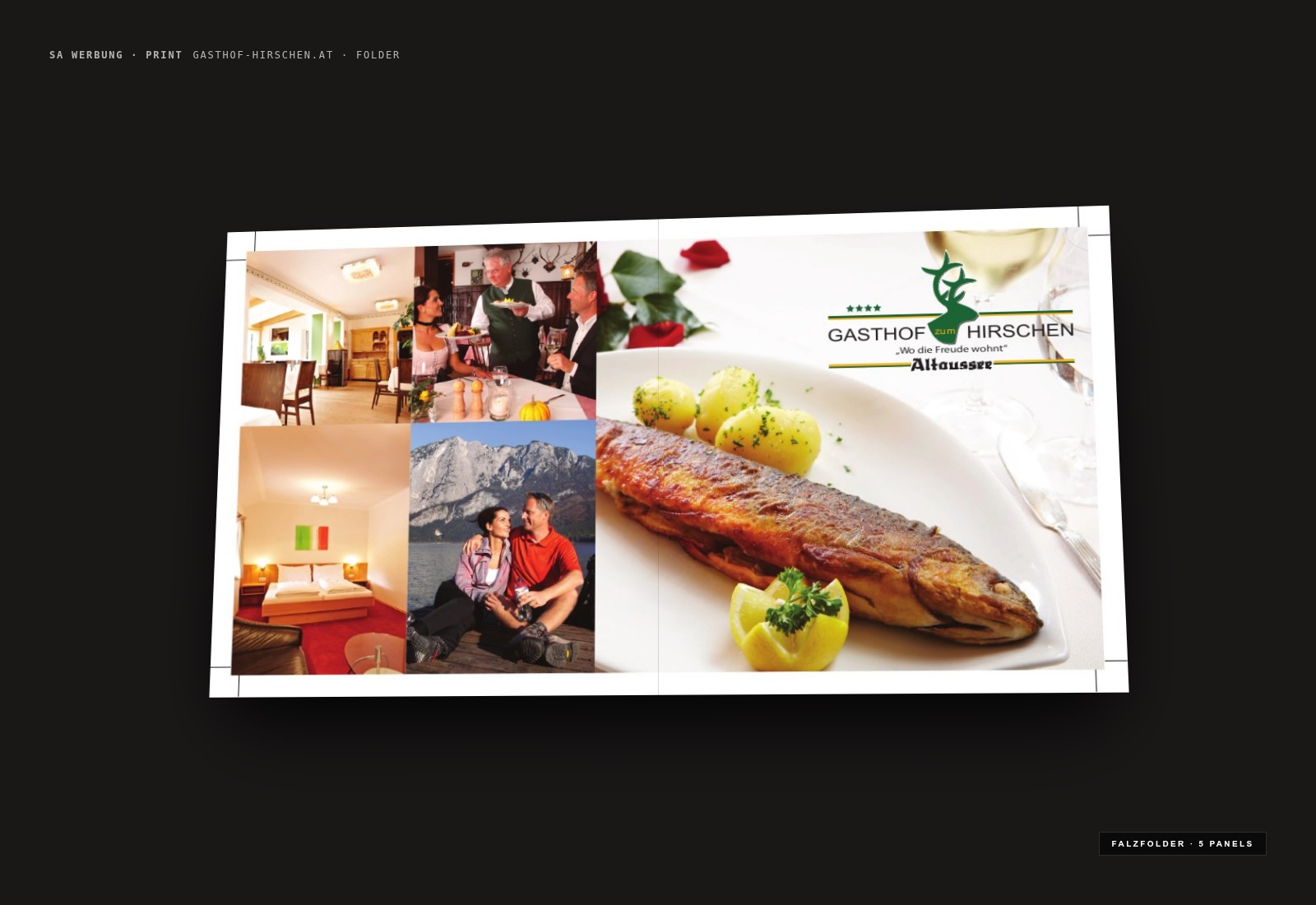 GH zum Hirschen — Folder — Print