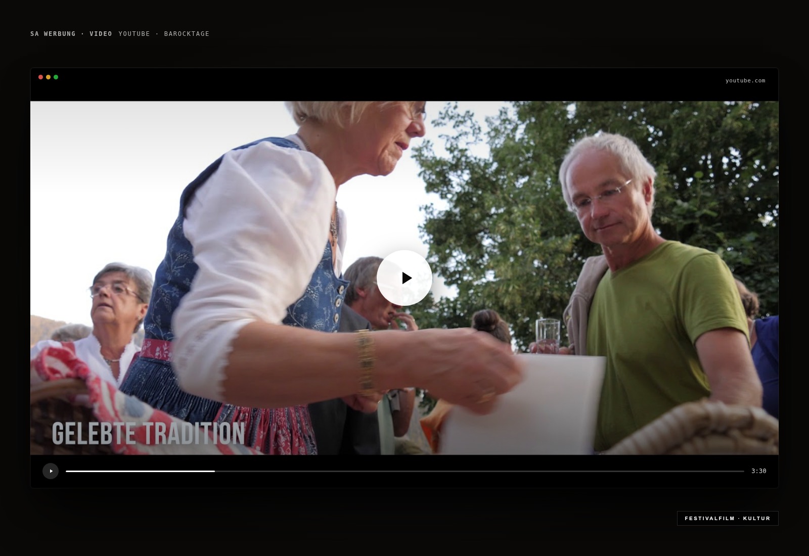 Ausseer Barocktage — Festival — Video
