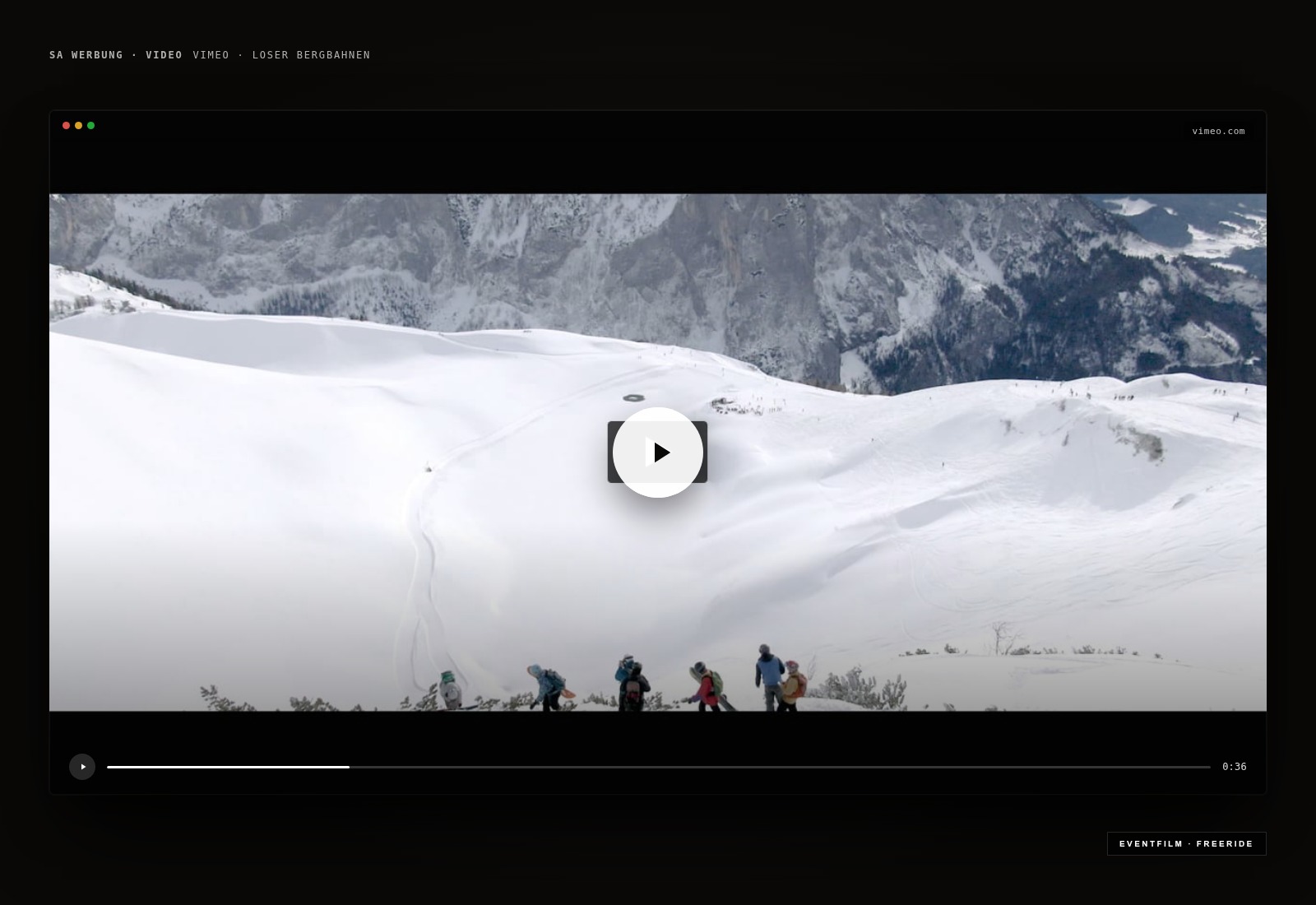 Loser — Freeride Contest — Video