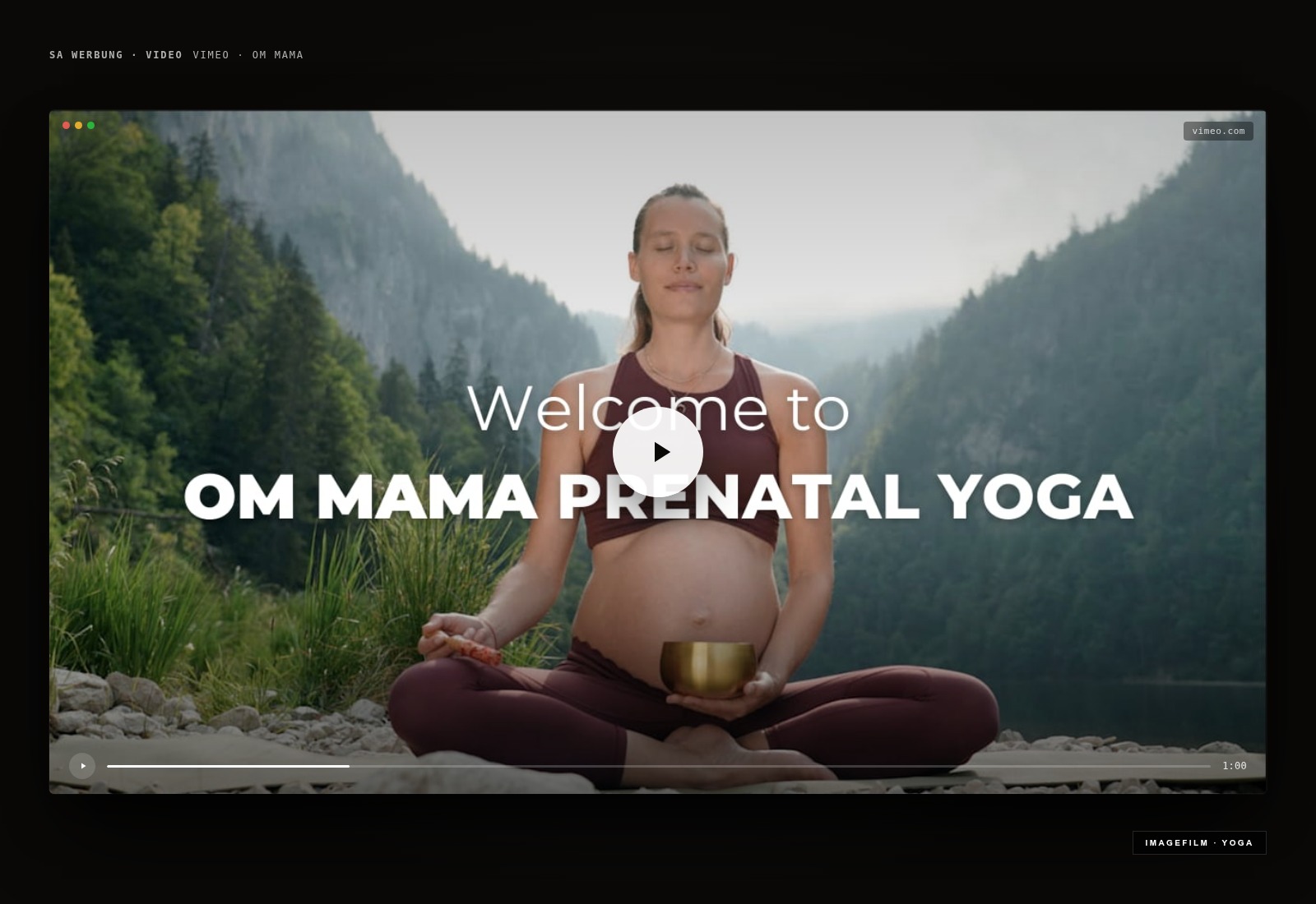 OM MAMA Prenatal Yoga — Video