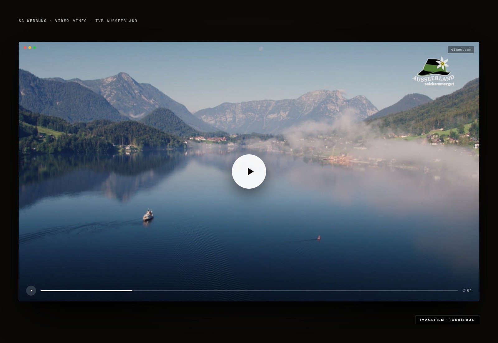 TVB Ausseerland — Dein Moment — Video
