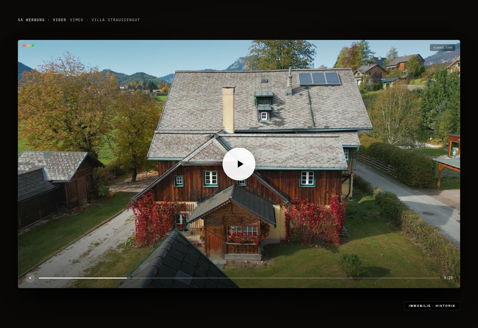 Villa Straussengut — Video
