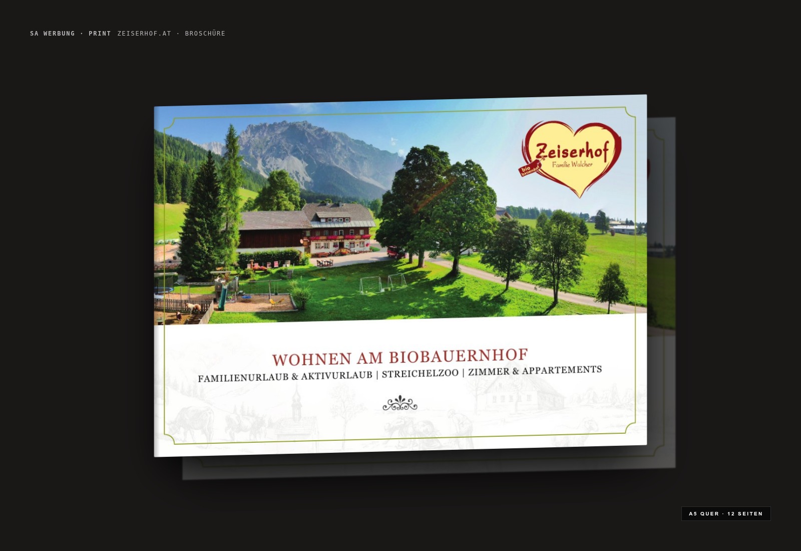 Zeiserhof — Broschüre — Print
